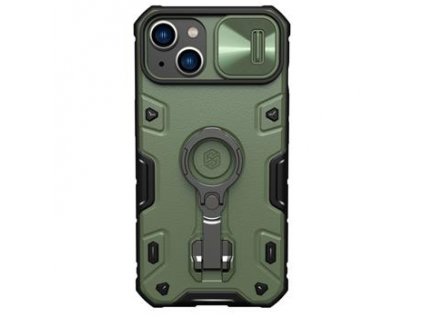 Nillkin CamShield Armor PRO Zadní Kryt pro Apple iPhone 13/14 Dark Green