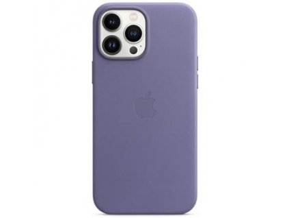 MM1P3ZM/A Apple Kožený Kryt vč. MagSafe pro iPhone 13 Pro Max Wisteria