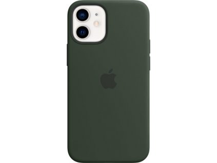 MHKR3ZM/A Apple Silikonový kryt vč. Magsafe pro iPhone 12 mini Cypress Green