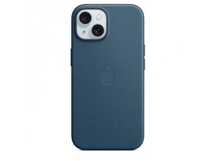 MT3G3ZM/A Apple FineWoven Kryt vč. MagSafe pro iPhone 15 Pacific Blue