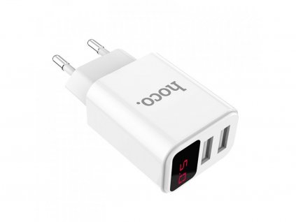 49748 13 nabijeci ac adapter hoco c63a victoria 2 x usb krytnamobil cz5