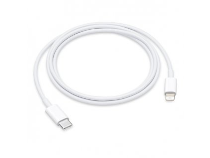 Apple Nabíjecí Kabel -USB-C/Lightning - 1m -MFi - Bílý (eko balení)