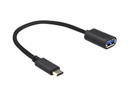 Redukce OTG - USB-C na USB - Černá