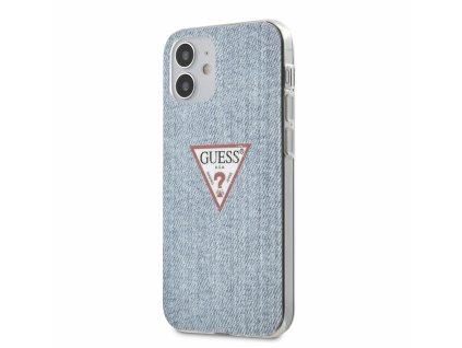 Ochranný kryt - Denim Triangle - pro iPhone 12 mini - 5.4"