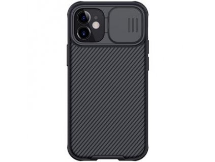 Silikonový kryt - Nillkin CamShield Pro - iPhone 12 Mini - Black