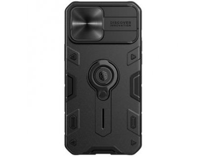 Ochranný kryt -  Nillkin CamShield Armor - iPhone 13 Pro Max - Black