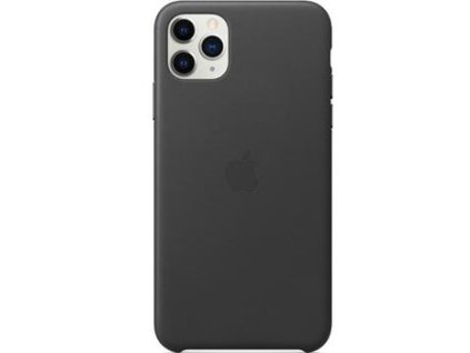 Originální Kožený kryt - Apple -  pro iPhone 11 Pro Max - Black