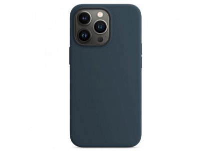 Silikonový kryt - MagSafe - iPhone 13 Pro - Hlubokomořsky Modrá