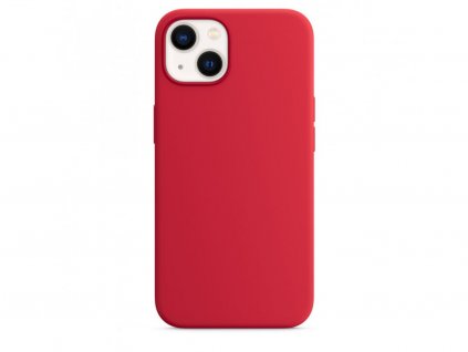 Silikonový kryt - MagSafe - iPhone 13 - Červená