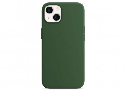 Silikonový kryt - MagSafe - iPhone 13 mini - Jetelově Zelený