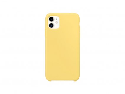Silikonový kryt - pro iPhone 11 - Žlutá