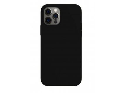 Silikonový kryt - MagSafe - iPhone 12 Pro Max - Černý
