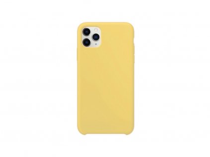 Silikonový kryt - pro iPhone 11 Pro Max - Žlutá