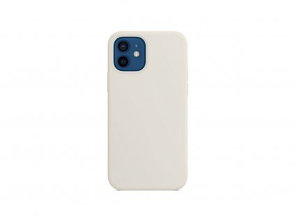 Silikonový kryt - MagSafe - iPhone 12/12 Pro - Bílý