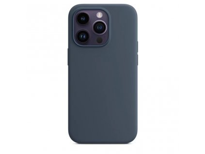 Silikonový kryt - MagSafe - iPhone 14 Pro - Tmavě Modrý