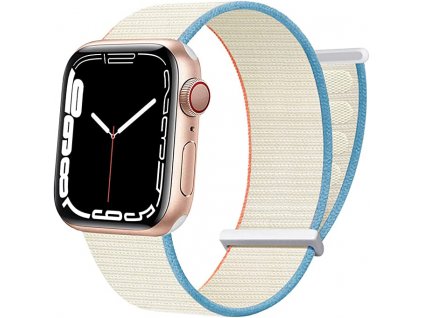 Nylonový řemínek pro Apple Watch - 38/40/41mm - Krémový