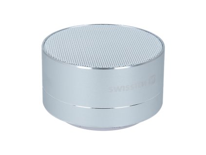 BLUETOOTH REPRODUKTOR SWISSTEN i-METAL stříbrný