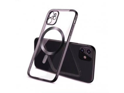 Silikonový kryt - ACM - MagSafe - iPhone 11 - Černý