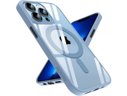 Silikonový kryt - ACM - MagSafe - iPhone 11 Pro Max Modrý