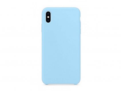 Silikonový kryt - pro iPhone XS Max - Levandulově modrá