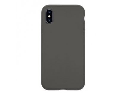 Silikonový kryt - Tactical - Velvet Smoothie - iPhone X/XS - Šedý