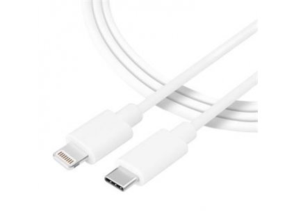 Tactical Smooth Thread Cable USB-C/Lightning 1m White