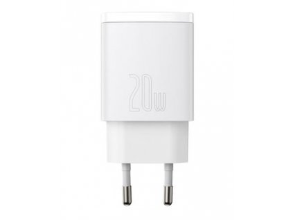 Baseus CCXJ-B02 Compact Quick Nabíječka USB/USB-C 20W White