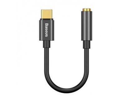 Baseus CATL54-01 Kabelová Redukce z USB-C na 3,5mm Audio Jack L54 (female) Black