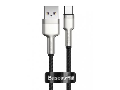 Baseus CAKF000001 Cafule Datový Kabel USB-USB-C 66W 0,25m Black