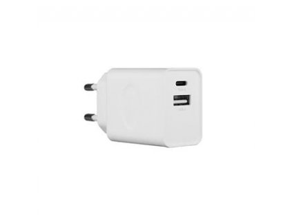 H33AC-E10 33W Cestovní Nabíječka Dual USB-A + USB-C White