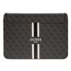 Pouzdro pro notebook - Guess - 4G Printed Stripes 13/14" - Černý