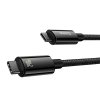 Nabíjecí kabel - Baseus - CAWJ040101 - USB-C na USB-C - 240W - 2m - Černý