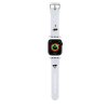 Karl Lagerfeld Karl and Choupette Head NFT Řemínek pro Apple Watch 38/40 White