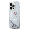 Hello Kitty Liquid Glitter Electroplating Head Logo Zadní Kryt pro iPhone 13 Pro Transparent
