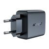 Adaptér - AceFast A49 - 2x USB-C - 35W - Černý