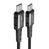 Kabel USB-C do USB-C 1,2 m C1-03 Acefast (černý)