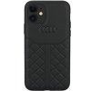 Audi Genuine Leather Zadní Kryt pro iPhone 11/XR Black