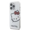 Hello Kitty IML Head Logo Zadní Kryt pro iPhone 13 Pro White