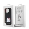 Hello Kitty Liquid Silicone Daydreaming Logo Zadní Kryt pro iPhone 13 Pro Black