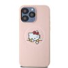Hello Kitty PU Kitty Asleep Logo MagSafe Zadní Kryt pro iPhone 15 Pro Max Pink