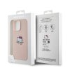 Hello Kitty PU Kitty Asleep Logo MagSafe Zadní Kryt pro iPhone 15 Pro Max Pink