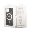 Guess IML 4G MagSafe Zadní Kryt pro iPhone 14 Black