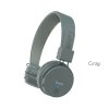 hoco w19 easy move wireless headphones gray