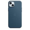 MT4D3ZM/A Apple FineWoven Kryt vč. MagSafe pro iPhone 15 Plus Pacific Blue