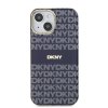 DKNY PC/TPU Repeat Pattern Tonal Stripe Magsafe Zadní Kryt pro iPhone 13 Blue