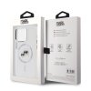 Karl Lagerfeld IML K&CH Heads Metal Frame MagSafe Zadní Kryt pro iPhone 13 Pro Transparent