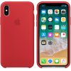 Originální Silikonový kryt - Apple - pro iPhone X - Red (PRODUCT)RED™