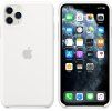 Originální Silikonový kryt - Apple -  pro iPhone 11 Pro Max- Bílý