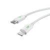 MONK® rychlonabíjecí set 25W adaptér s kabelem USB-C na Lightning 1m 27W bílý