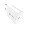 MONK® rychlonabíjecí set 25W adaptér s kabelem USB-C na Lightning 1m 27W bílý